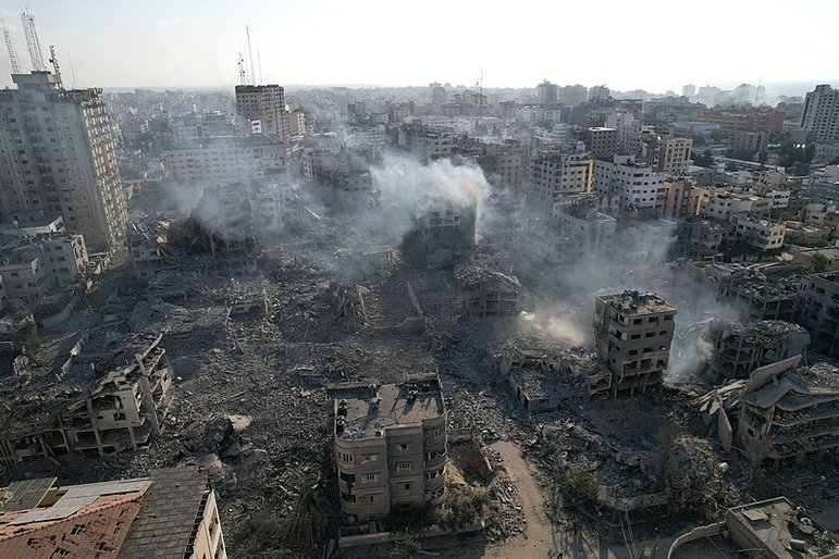 damage in Gaza