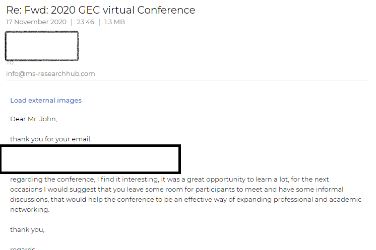 Review-conference